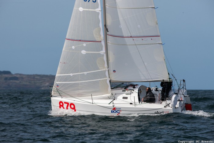 Départ de La Lorient BSM 2015 en classe mini